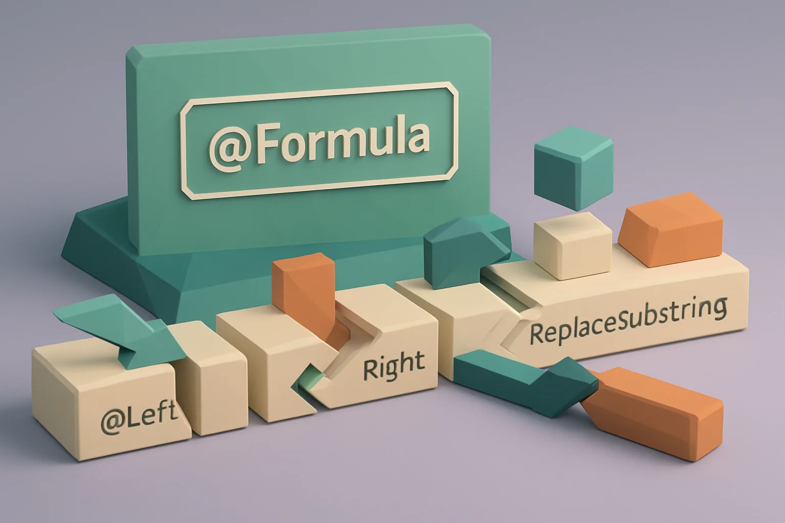String Functions in Formula: @Left/@Right/@Middle, @Word, @ReplaceSubstring