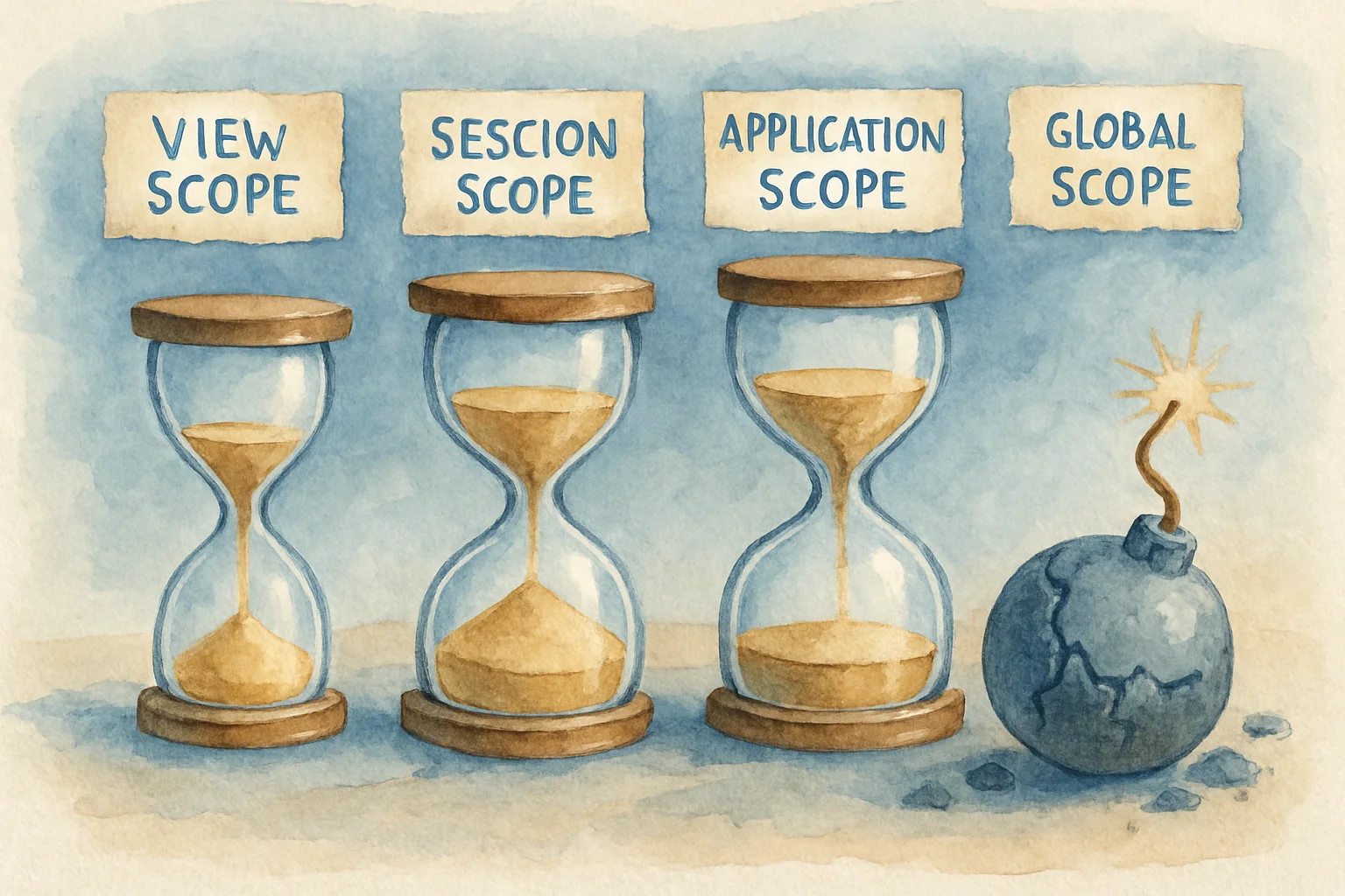 The Four XPages Scopes: How Long Each Lives, What to Put in Each, and What Blows Up